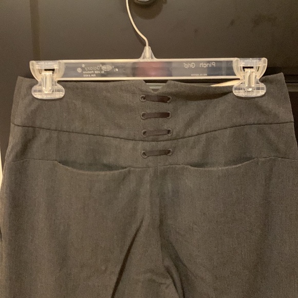 Elevenses wide-legged grey trousers, size 2 - Picture 3 of 5